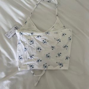 Summer hollister crop top (new with tags)